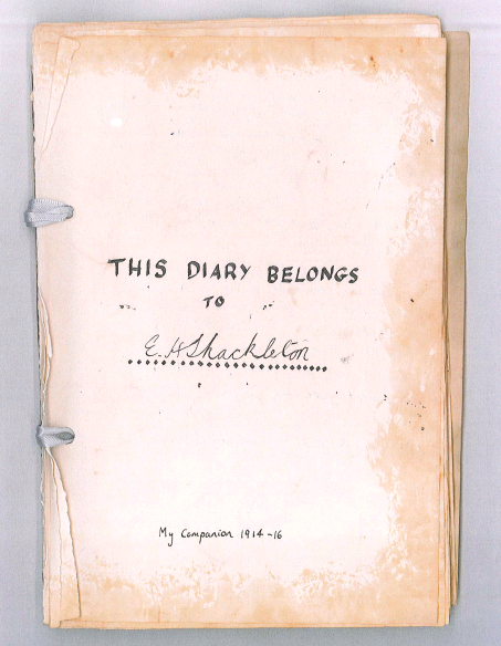 shackleton diary